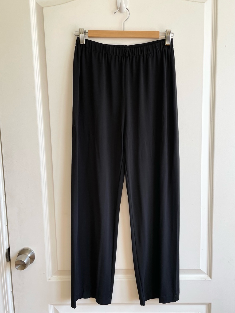 Issey Miyake Black Pants Size 3 Sleek Lightweight Flowy Made In Japan